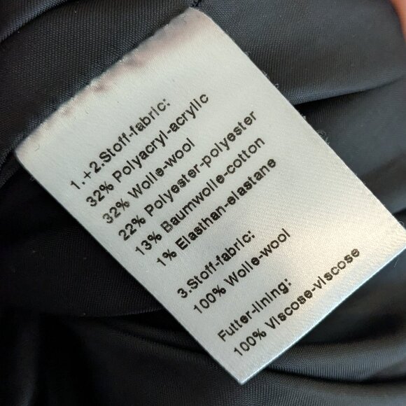 AKRIS PUNTO dress houndstooth polka dot a-line pleated wool - Picture 13 of 14